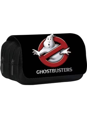 厂家直销捉鬼敢死队印花双层笔袋GhostBusters中小学生铅笔文具袋