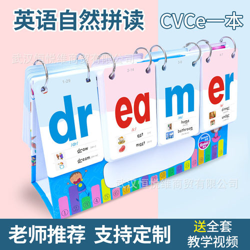 CVCE英语自然拼读phonics英文