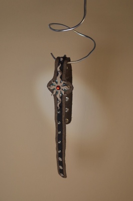 原创设计项圈牛仔小众嬉皮风男女