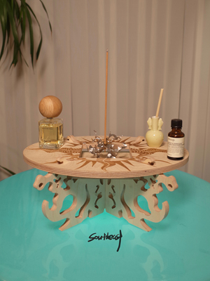 southeast原创设计花瓶植物摆件托盘玄关收纳个性小众化妆品收纳