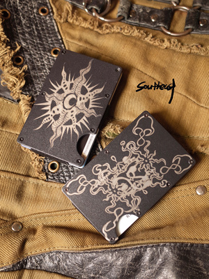 个性小巧卡包一包两用防消磁实用