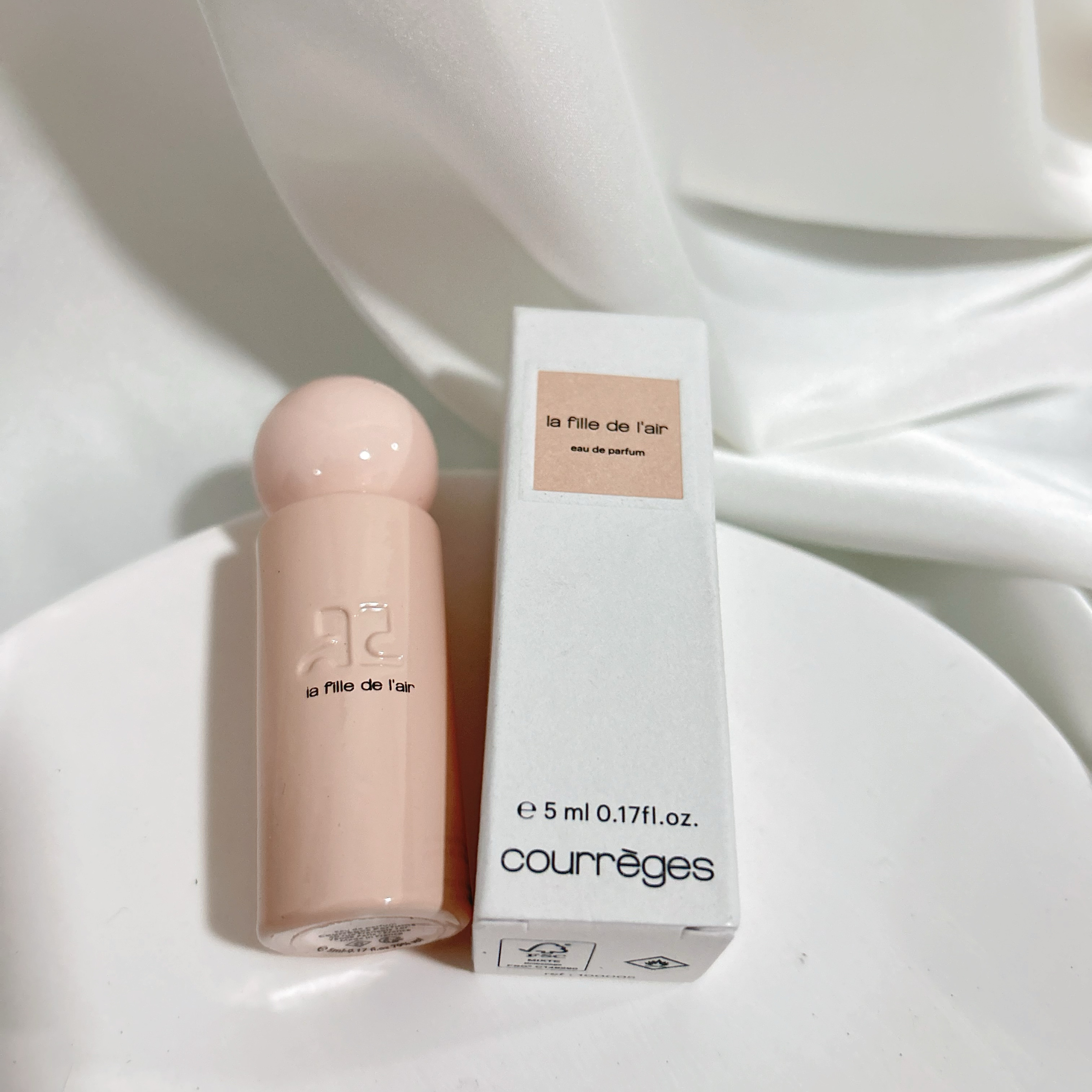 Courreges古未界香水空中漫舞Q香5ml 小样无喷头 浓香