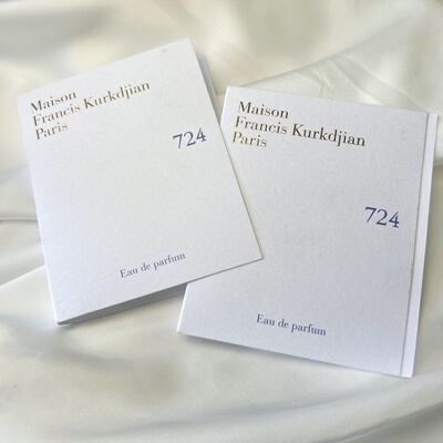 MFK梵诗柯香 2022限定新品724香水 木质麝香茉莉 2mlEep试管小样