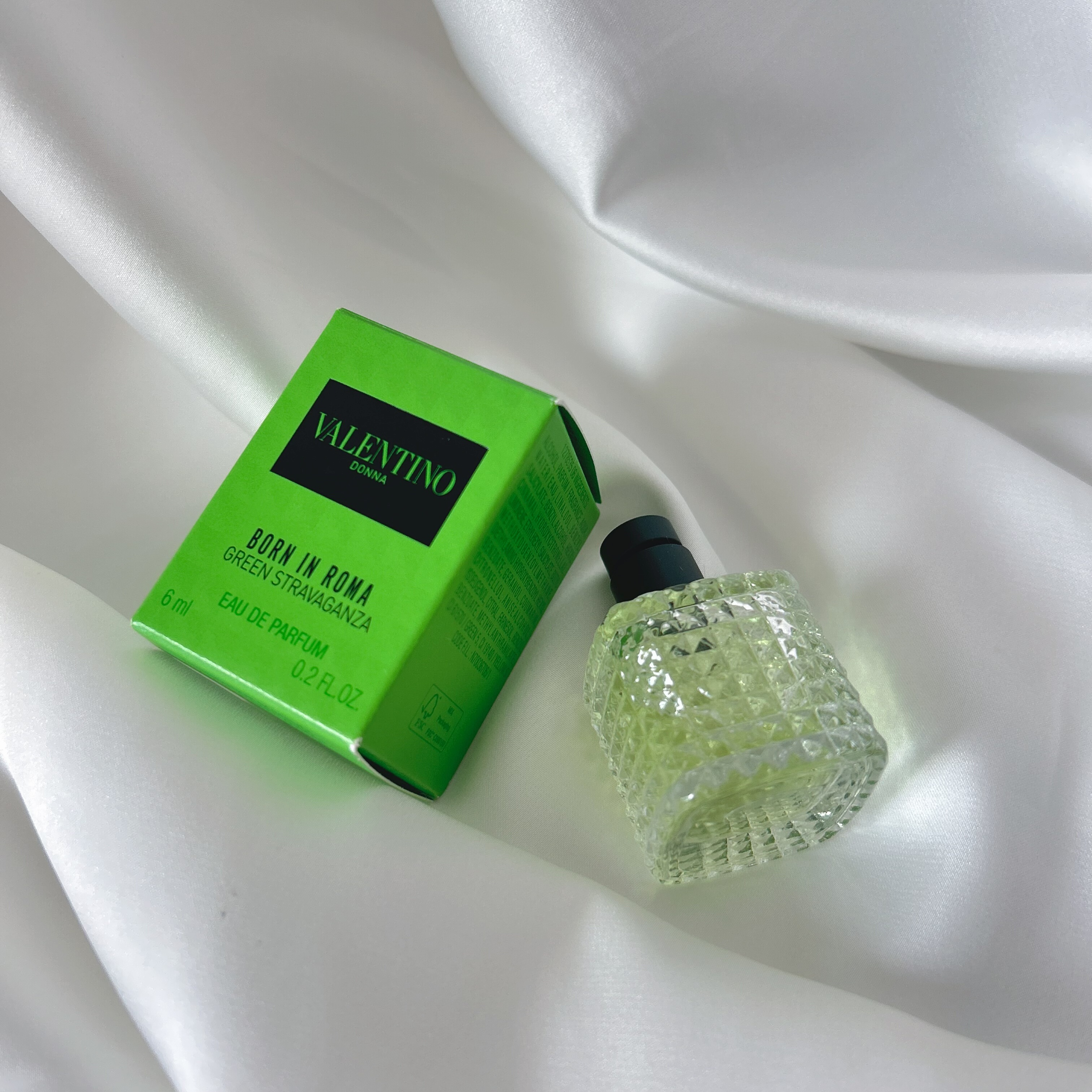 Valentino华伦天奴随性小姐香水女士Q香小样无喷头 茶香6mlEDP