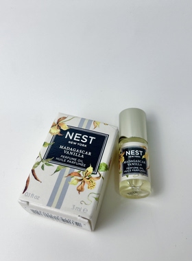 NEST Madagascar vanilla马达加斯加香草香水油滚珠3ml小样
