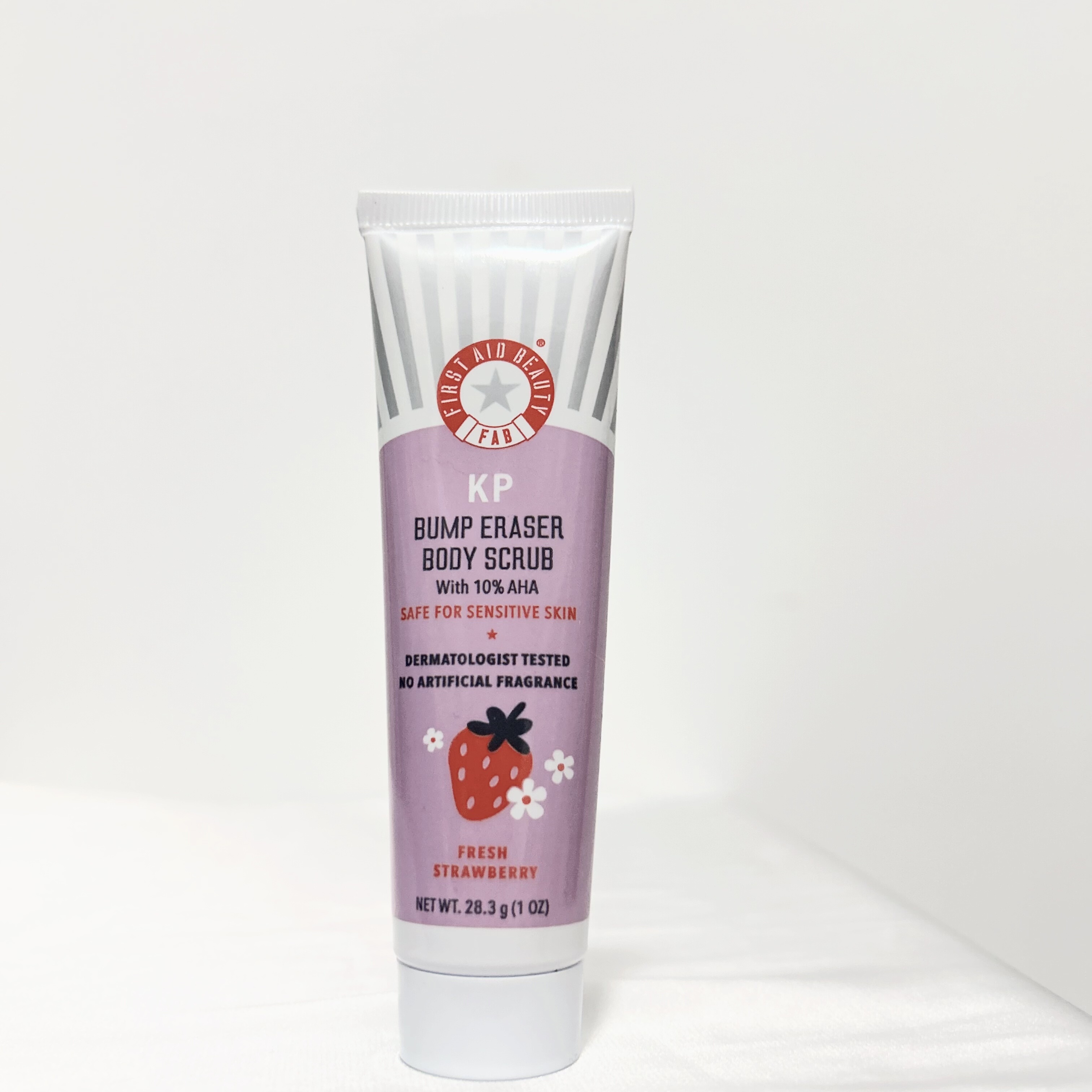 First Aid Beauty/FAB急护美人草莓身体磨砂膏28.3g小样