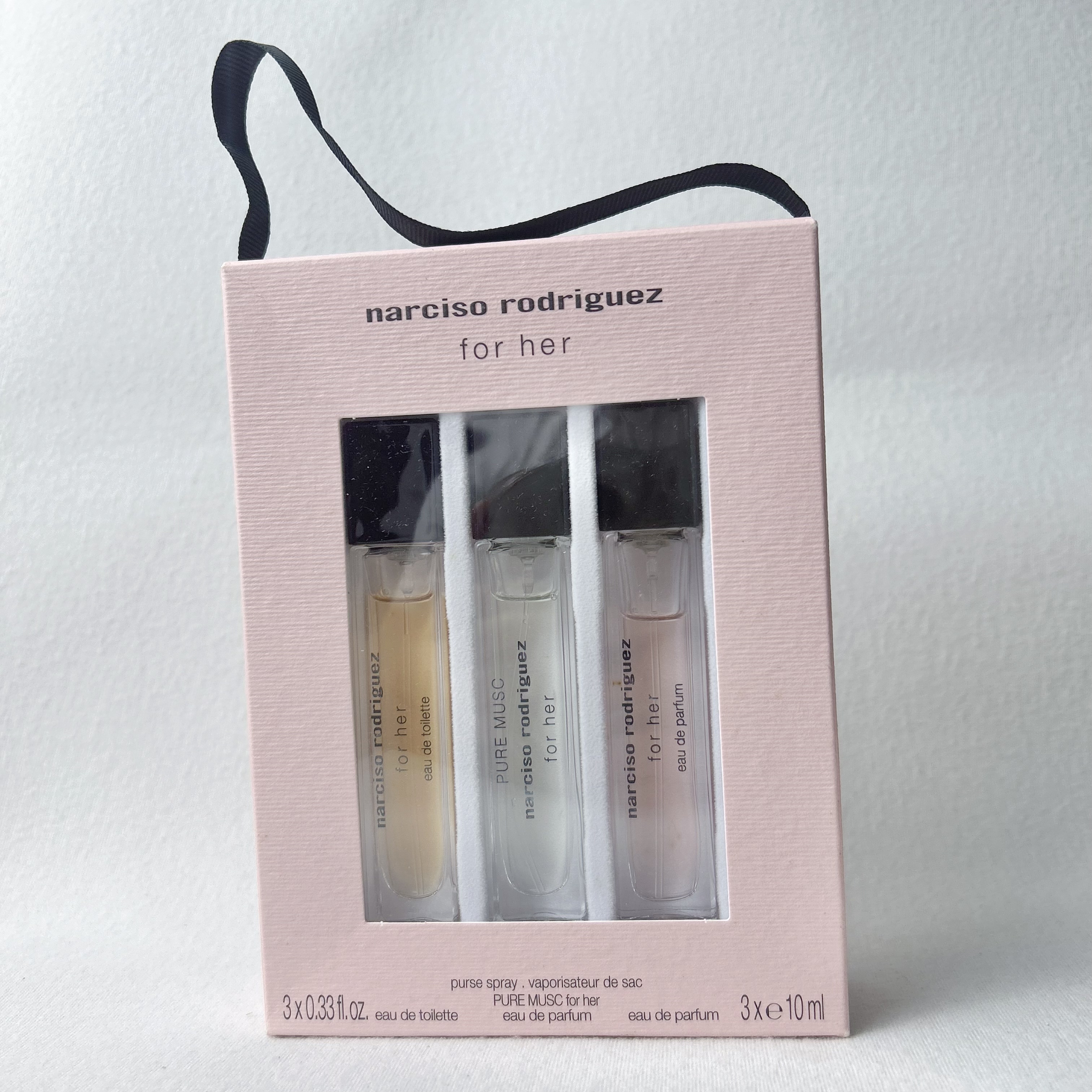 Narcotic纳茜素纳西素 玫瑰麝香/for her同名小样香水10ml*3拆卖