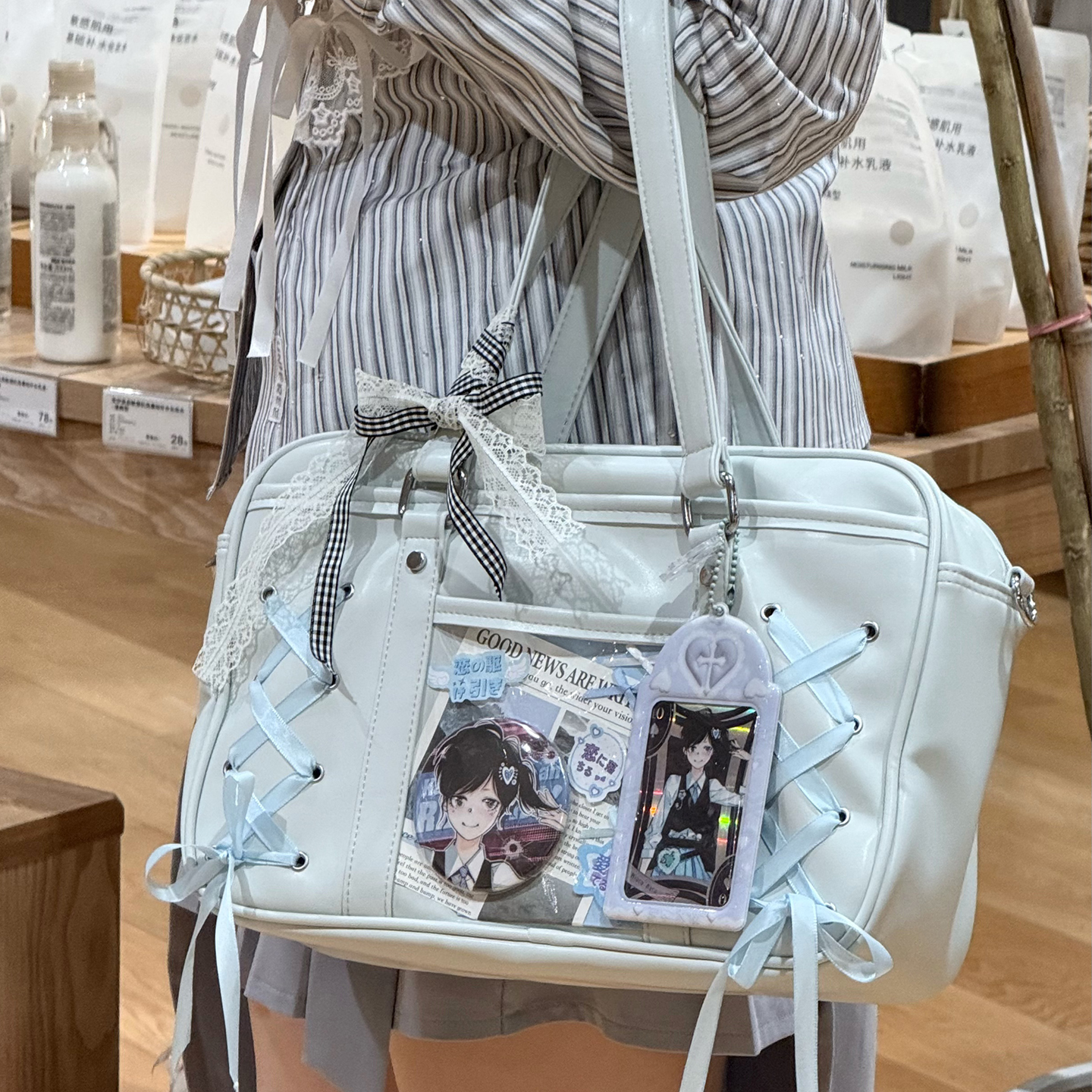 禾果铺子日系痛包通勤大容量女包