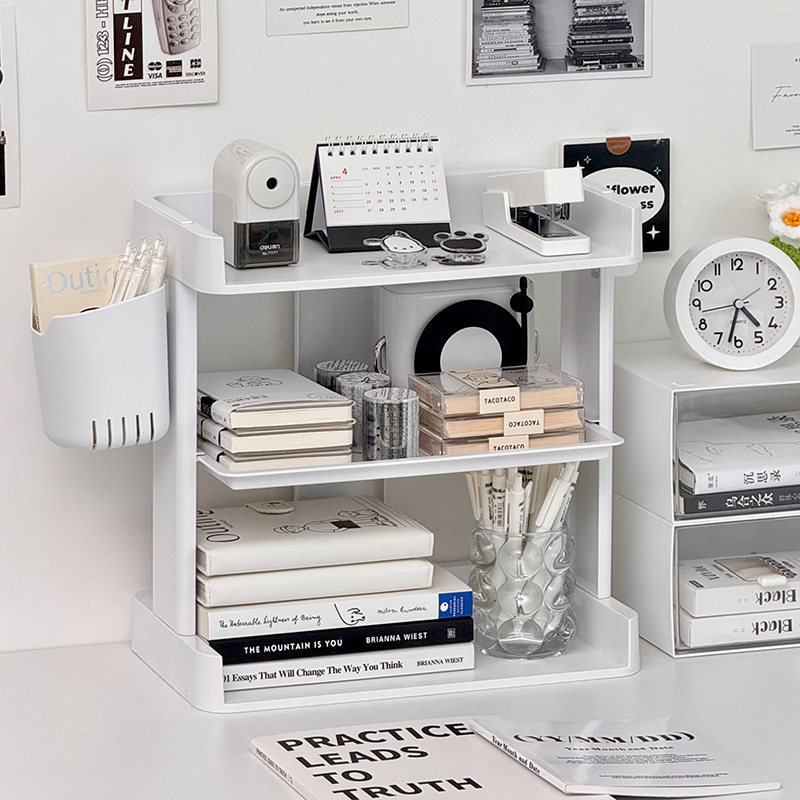 办公室桌面多层收纳盒档案资料