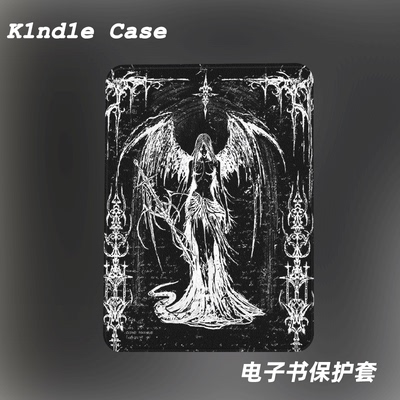 暗黑天使适用kindle7代电子书保护套kpw123软壳958全包防摔休眠