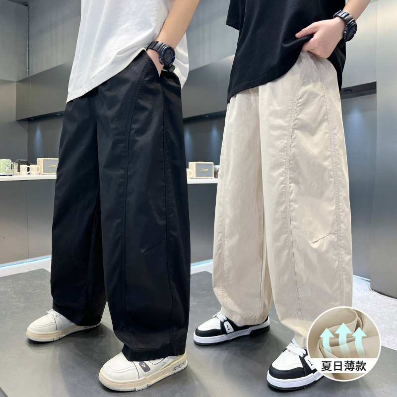 【夏装爆款】男童夏季薄款弯刀裤