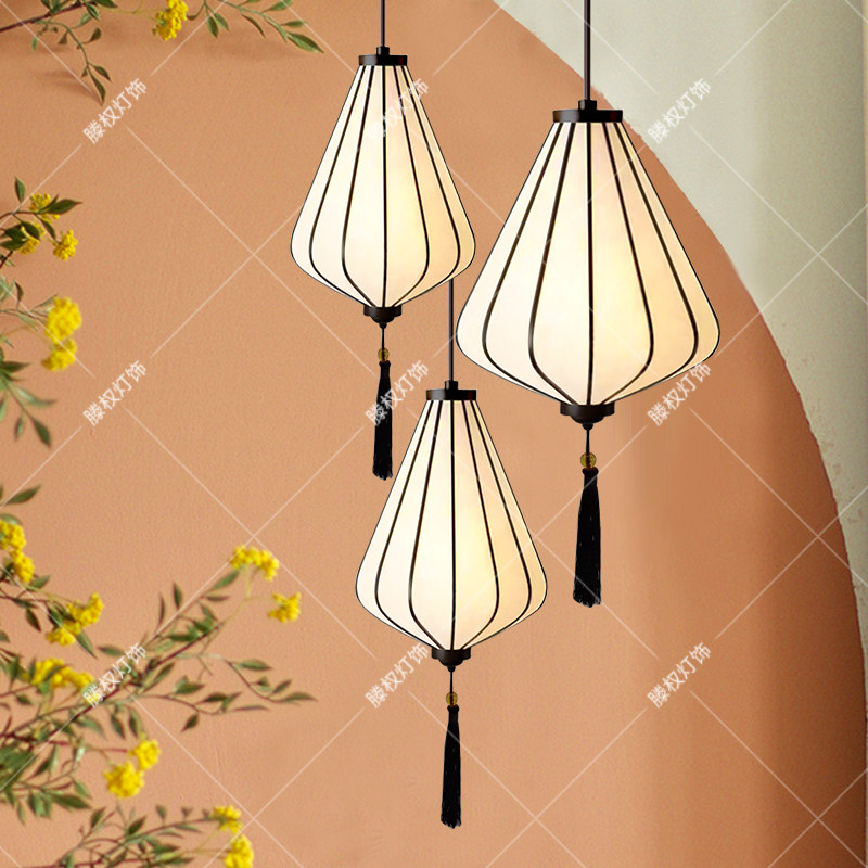 新中式吊灯现代简约餐厅灯创意中国风国潮茶楼灯笼走廊过道吧台灯,家装灯饰光源,床头/玄关/吧台/过道吊灯,淘宝优惠券,粉丝福利购,淘宝优惠卷