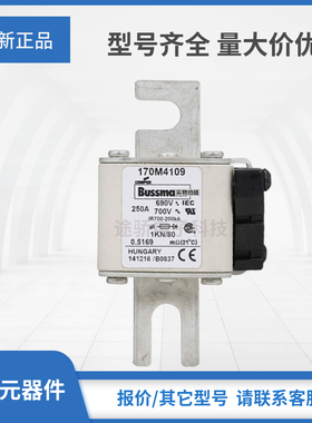 原装正品巴斯曼快速熔断器170M4109 170M4110 170M4111 170M4112