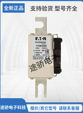 全新巴斯曼Bussmann熔断器170M3967 170M3968 170M3969 170M3970