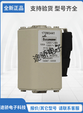 原装巴斯曼Bussmann熔断器现货速发170M3441 170M3442 170M3443