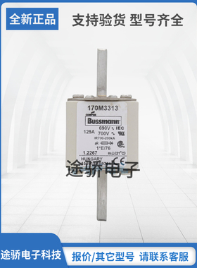 170M3312 170M3313 170M3314 170M3315全新巴斯曼Bussmann熔断器