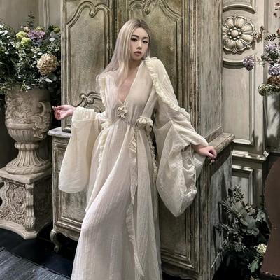 上海线下freje晨袍婚纱高定款式