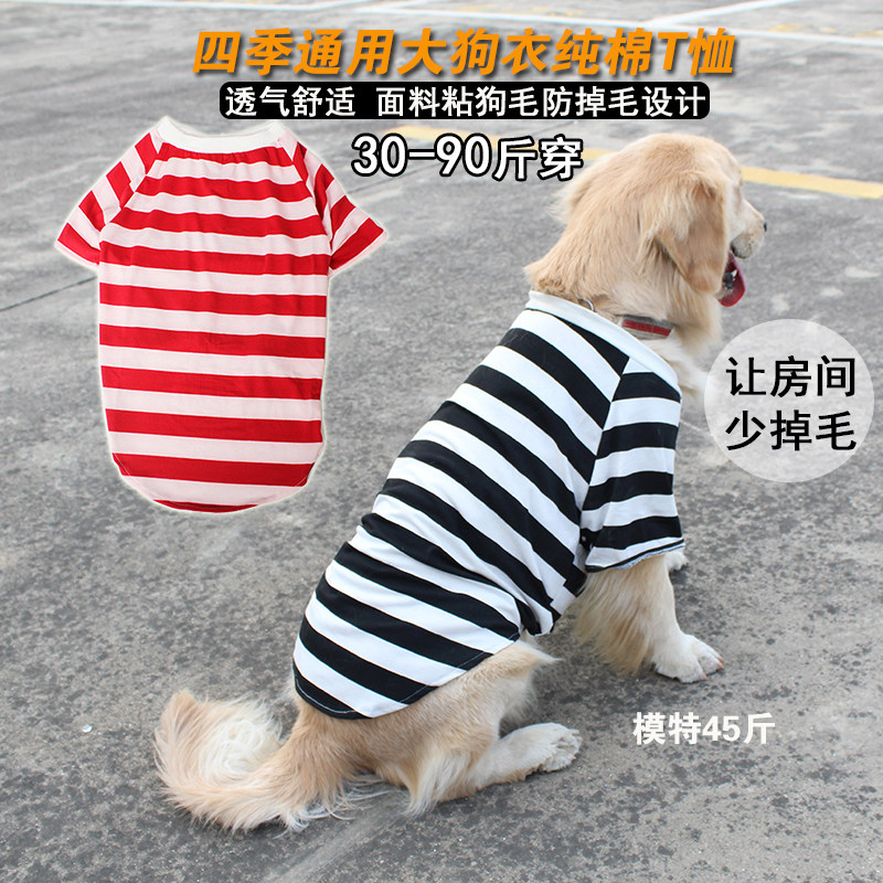 中型金毛拉布拉多背心狗狗衣服