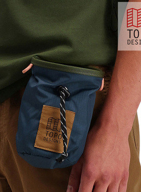 Topo Designs Chalk Bag户外攀岩便捷束口抽绳简易收纳袋腰包