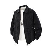 春秋男女百搭休闲外套纯色上衣夹克A321-J7952-P85，男装夹克，电商A321