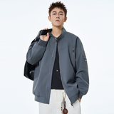 春秋棒球服男女休闲夹克上衣纯色外套A321-J7925-P68，男装夹克，电商A321