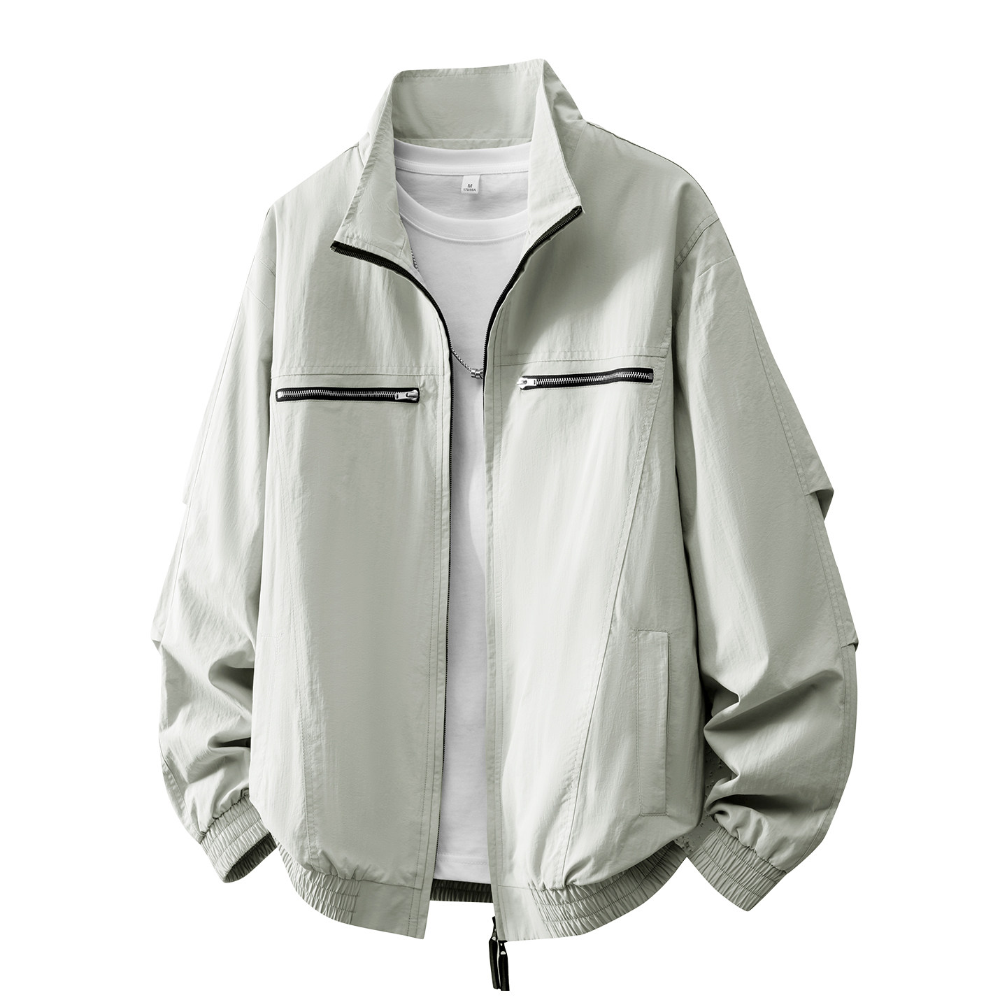 春秋立领纯色夹克休闲百搭棒球服外套A321-J060-P78  控118图片