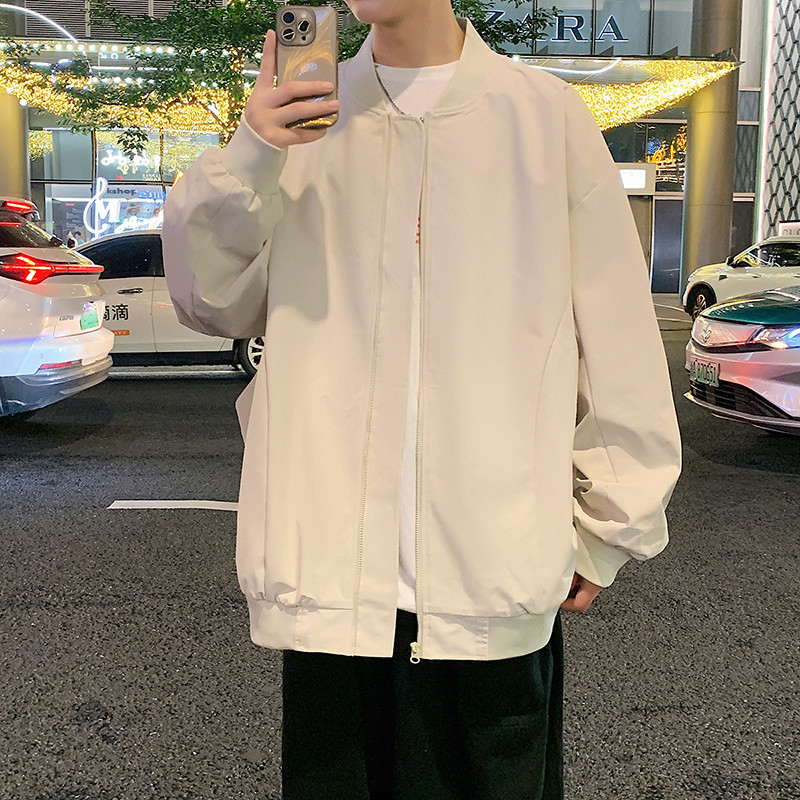 外套男春秋款潮牌飞行员夹克上衣休闲棒球服A321-J7860-P60,男装夹克,电商A321