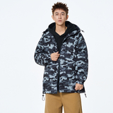 春秋男女百搭迷彩休闲连帽外套A321-J7976-P85，女装短外套，电商A321