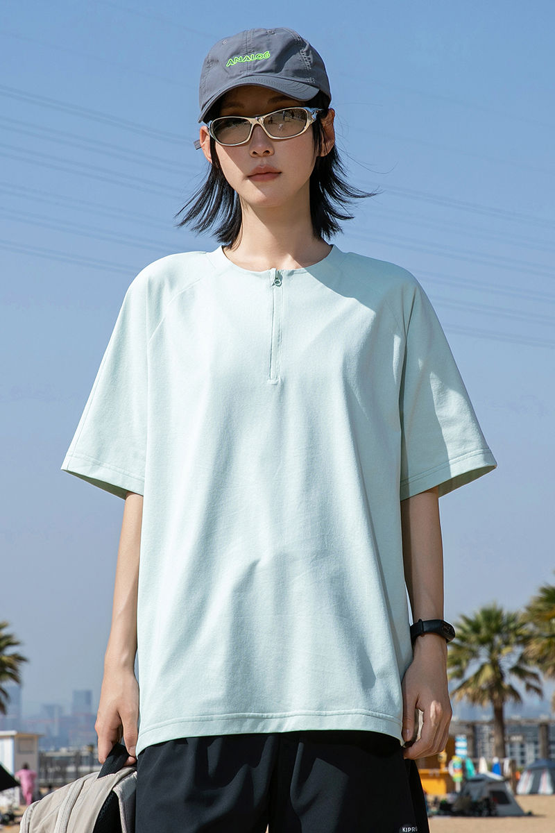 夏季冰感速干男女短袖T恤潮牌t恤休闲上衣A321-TX310-P45,男装T恤,电商A321