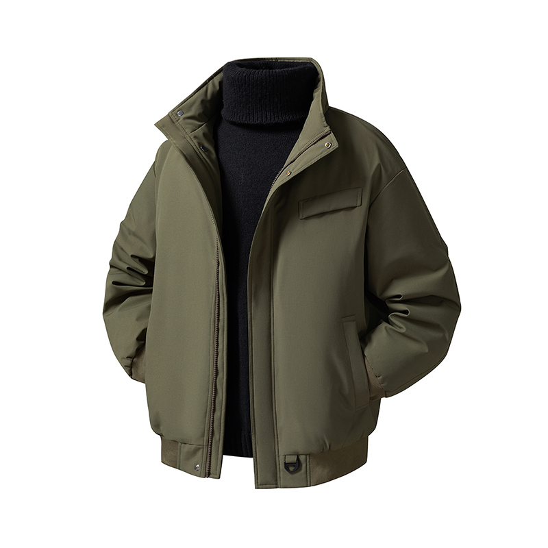 冬季工装休闲立领百搭棉衣外套宽松棉服A321-MY8833-P89，男装棉衣，电商A321
