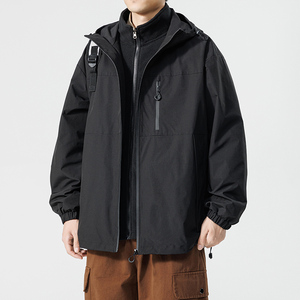 戶外沖鋒衣休閑外套三合一男女防風(fēng)防水夾克A321-MY9306-P120圖片