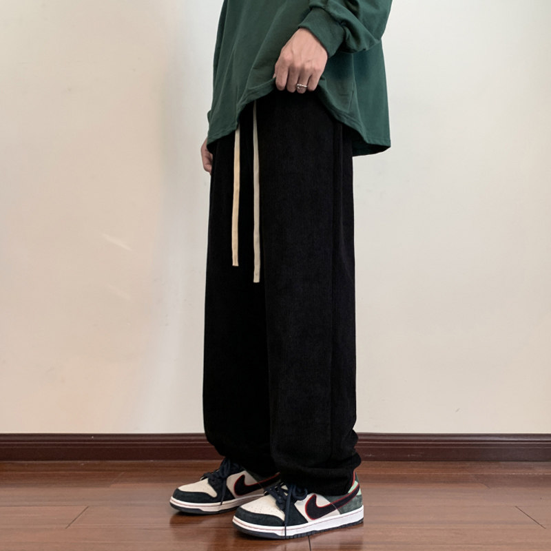 秋季现货拖地裤男士休闲灯芯绒长裤A321-K145-P40,男装休闲裤,电商A321
