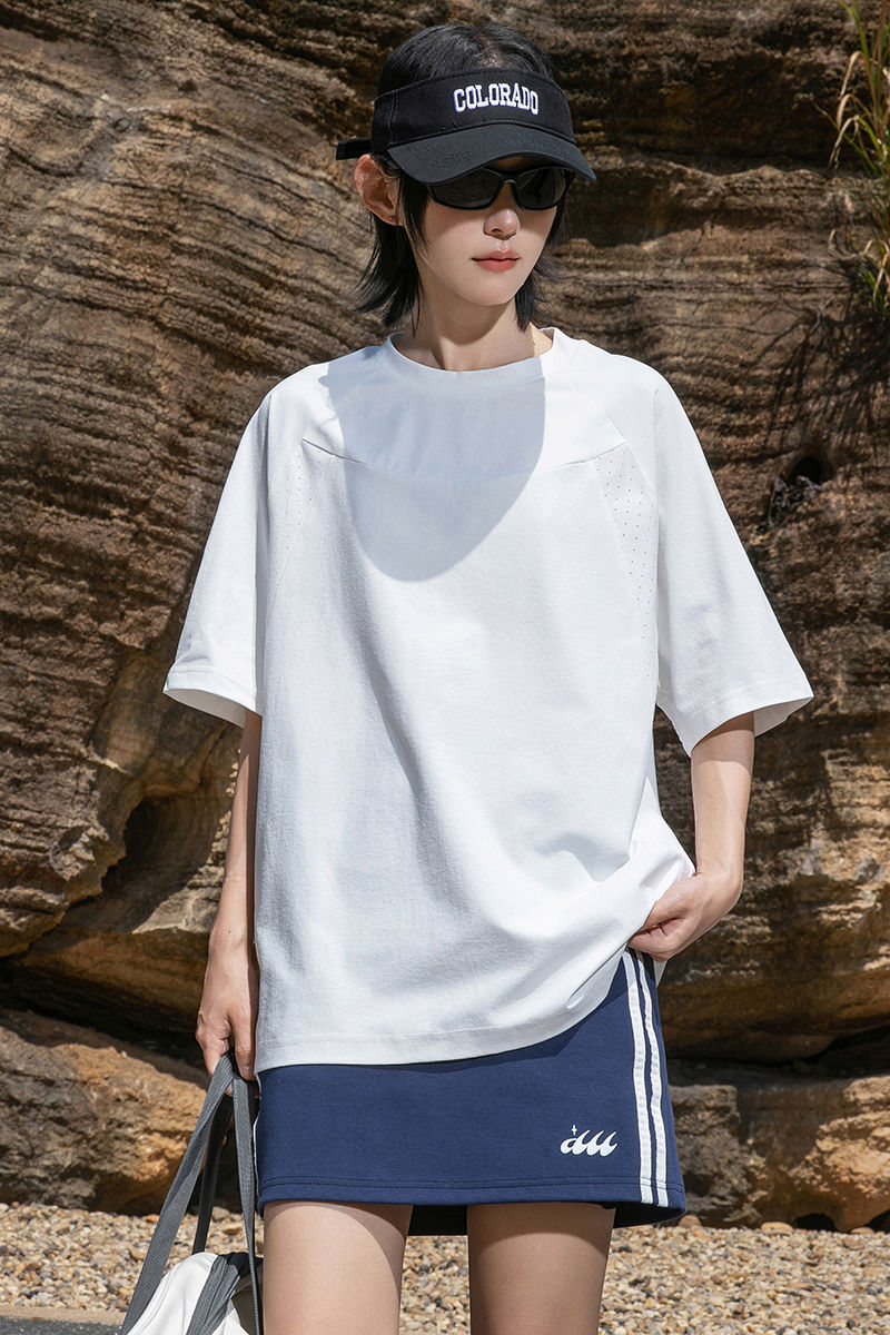 夏季冰感速干男女短袖T恤t恤休闲上衣A321-TX301-P35,男装T恤,电商A321