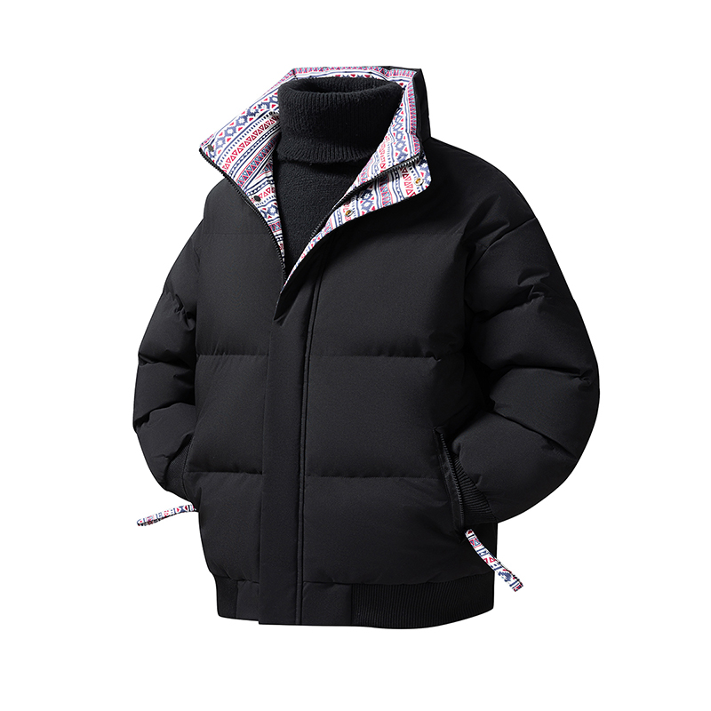 冬季百搭休闲撞色立领棉衣休闲棉服外套A321-MY8832-P89，男装棉衣，电商A321