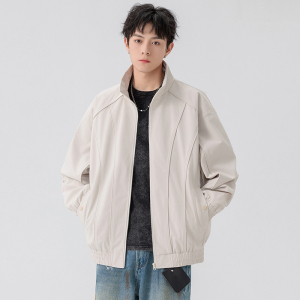美式工装夹克春秋棒球服飞行员外套A321-J7866-P68图片