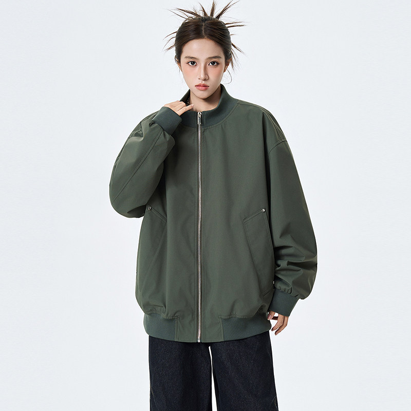 春秋棒球服男女休闲百搭夹克外套A321-J7923-P55,男装夹克,电商A321