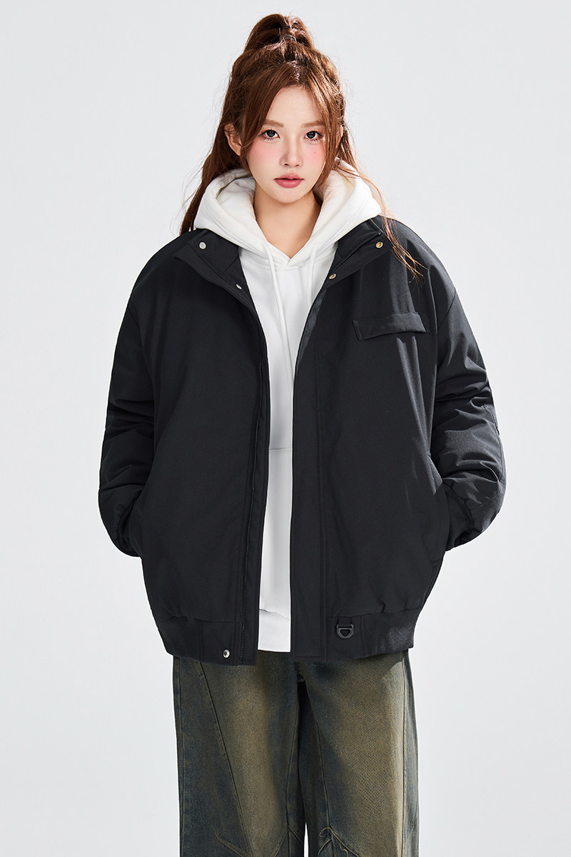 冬季工装休闲立领百搭棉衣外套宽松棉服A321-MY8833-P89,男装棉衣,电商A321