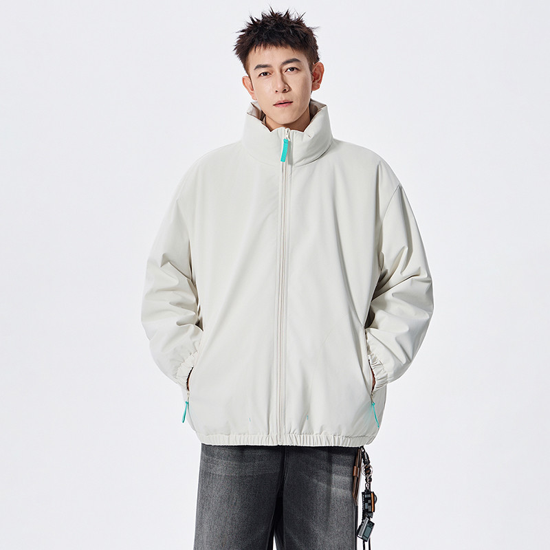 冬季宽松百搭休闲外套纯色宽松保暖棉服A321-MY8839-P85，男装棉衣，电商A321