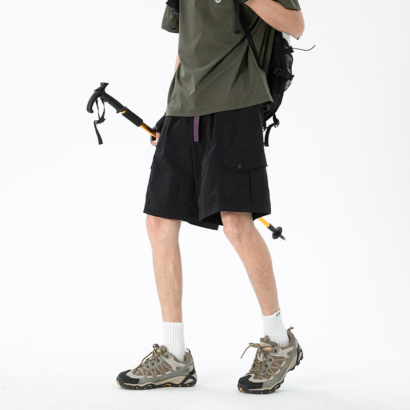 夏季男女百搭工装裤户外潮牌机能休闲短裤A321-K2388-P42,男装牛仔裤,电商A321