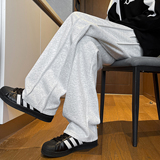 秋季直筒弯刀裤百搭华棉休闲卫裤A321-K332-特P50控69，男装休闲裤，电商A321