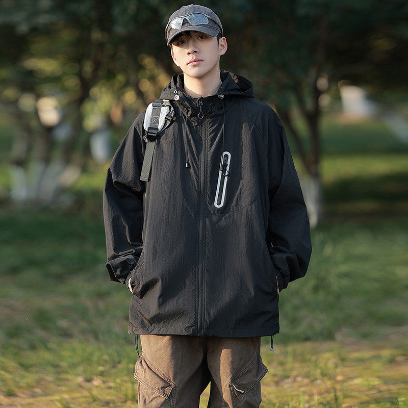 夏季防晒服轻薄休闲外套轻量户外防晒衣A321-FS7734-P55,男装防晒衣,电商A321