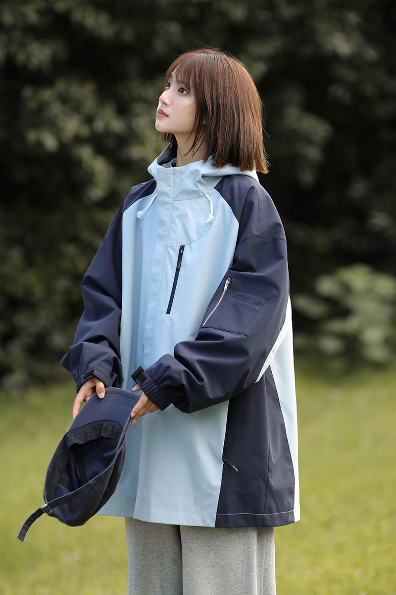 现货冲锋衣男女户外防风防水夹克外套潮牌登山服A321-J7839-P70,男装夹克,电商A321