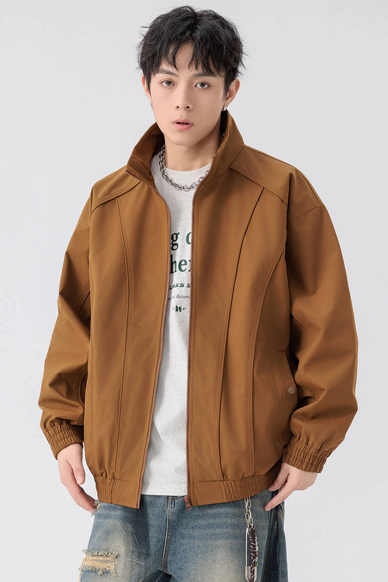 美式工装夹克春秋棒球服飞行员外套A321-J7866-P68,男装夹克,电商A321