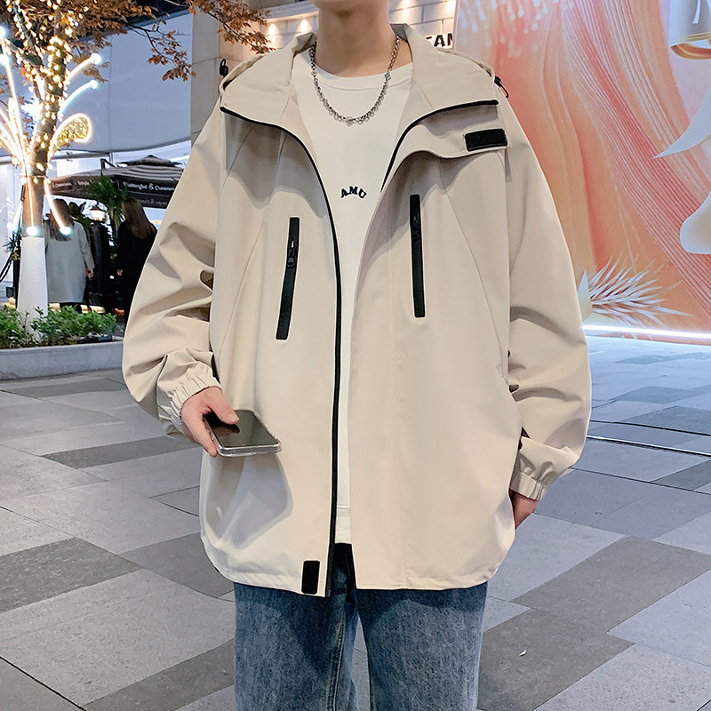 现货冲锋衣外套男春秋季新款潮牌男装夹克上衣A321-J7812-P68,男装夹克,电商A321