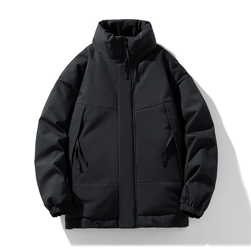 冬季纯色百搭保暖棉衣加厚立领休闲棉服A321-MY8808-P85，男装棉衣，电商A321