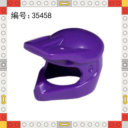 35458小颗粒积木人仔山地车手头