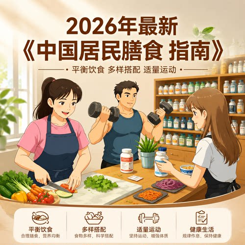 2026中国居民膳食指南全套资料科学平衡饮食营养搭配健康饮食建议