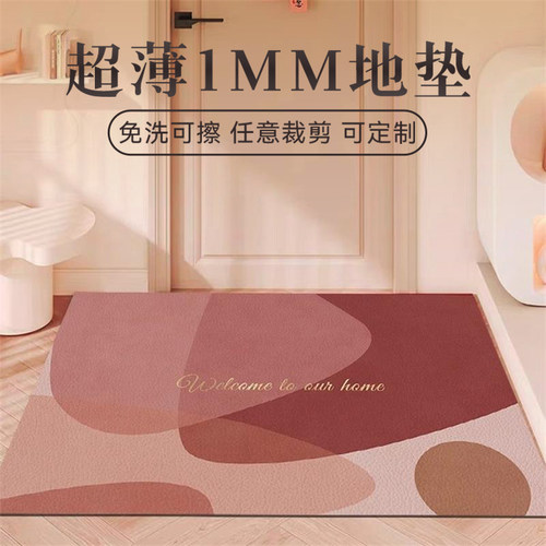 入户门地垫皮革超薄地垫家用脚垫