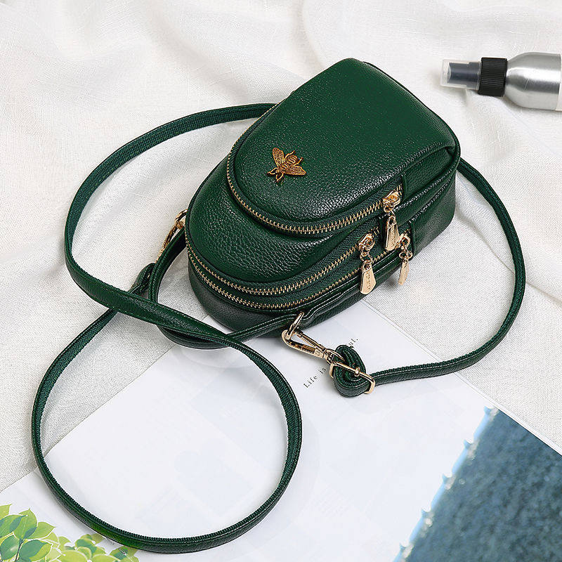 手机包女2025新款时尚迷你多层小包零钱包轻便百搭手提单肩斜挎包