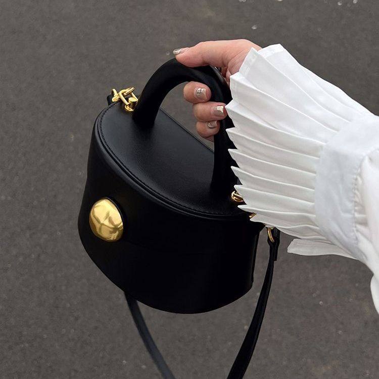 包包2025新款星球手提水桶高级斜挎包手提包百搭斜挎包